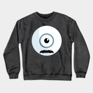 Eyeball Jaw Dropping Crewneck Sweatshirt